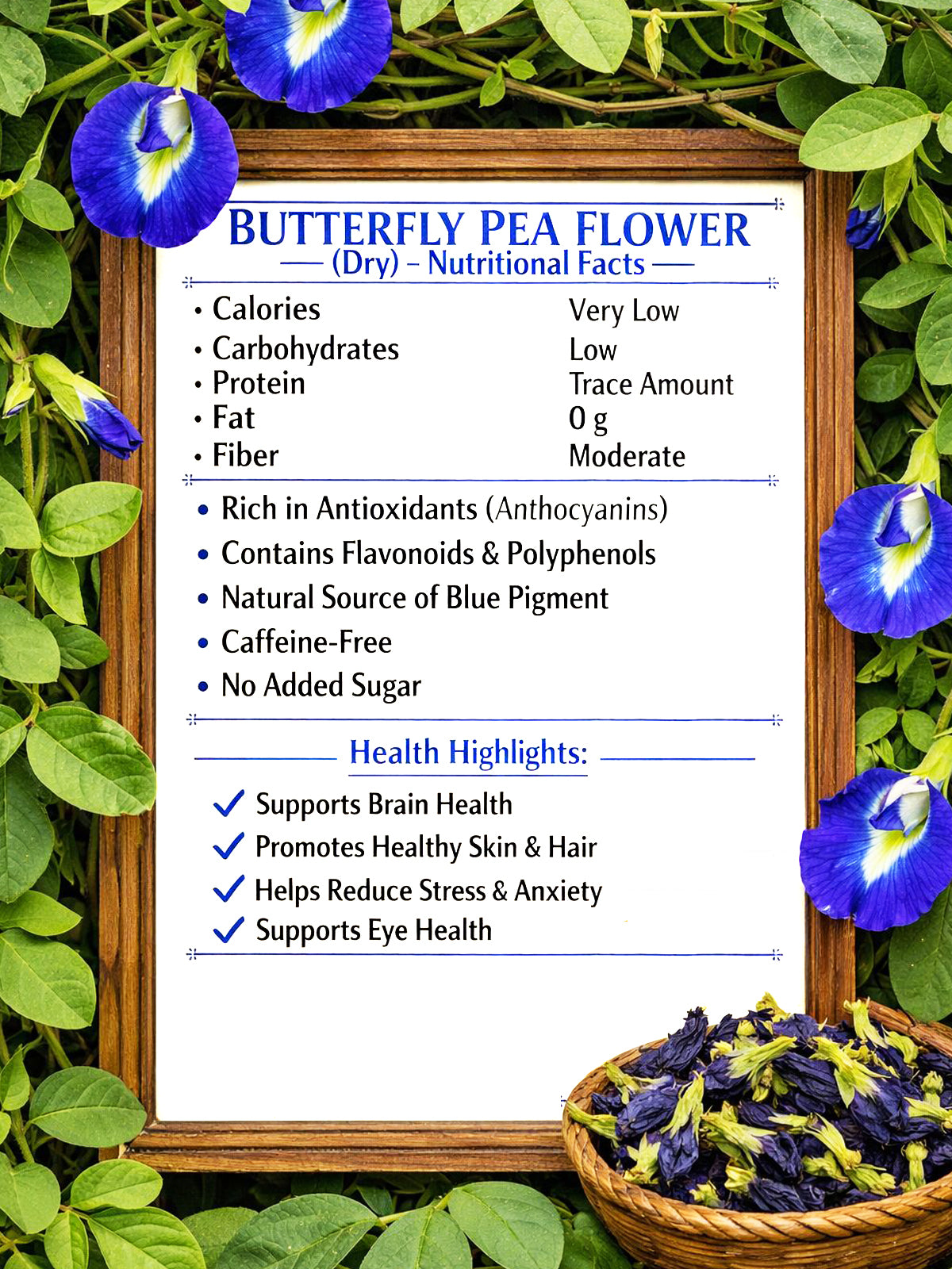 Butterfly Pea Flower