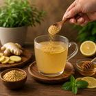 Blend into herbal drinks.
