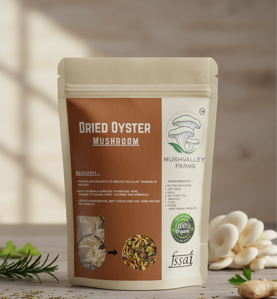 Dried Oyster Mushroom